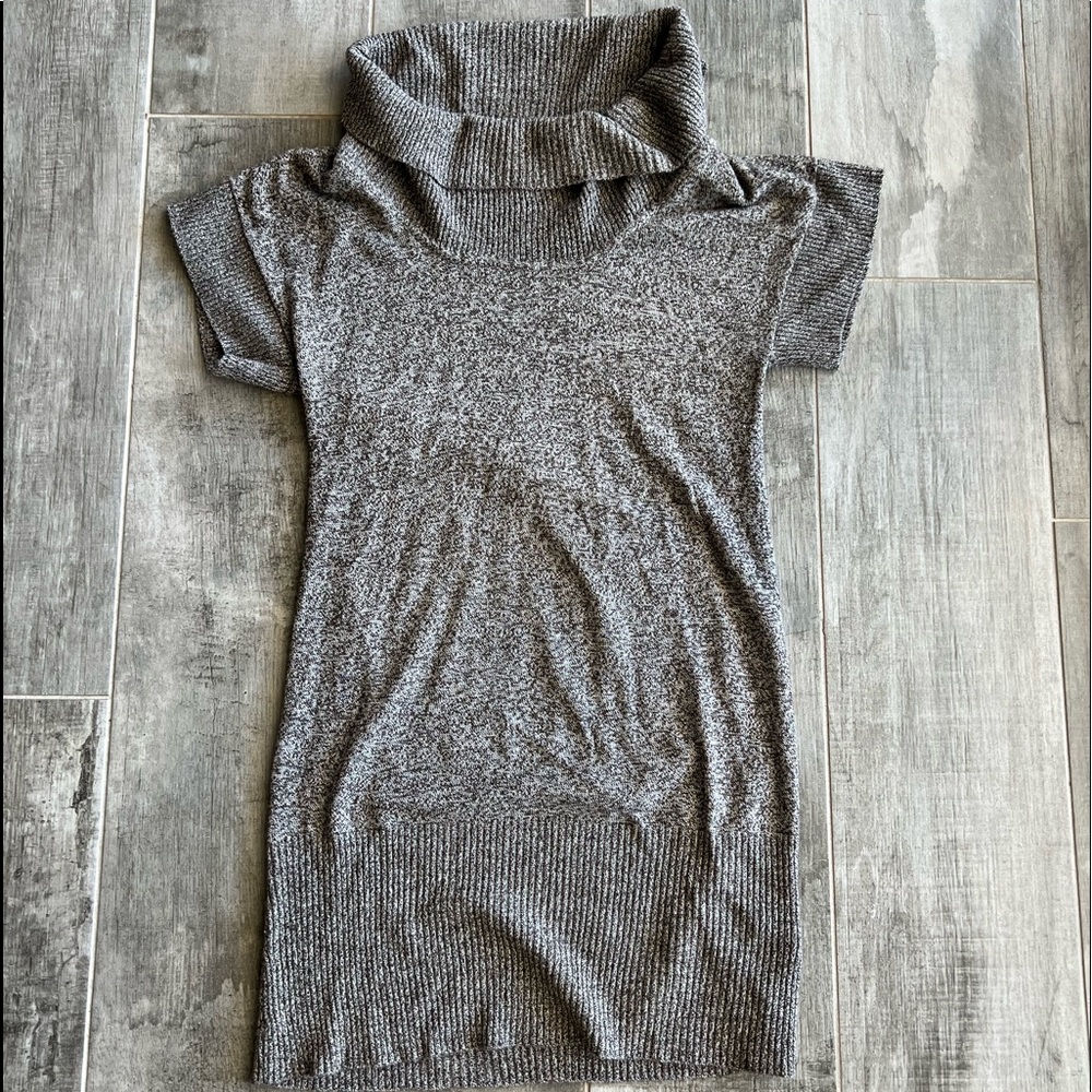 B-WEAR Byer California large heather grey (kinda brown-ish) dress.